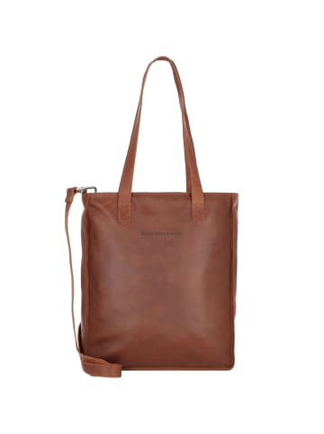 Cowboysbag Buckley Schultertasche Leder 32 cm Laptopfach in cognac