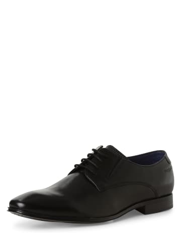 Bugatti Schnürschuhe in schwarz - 0001