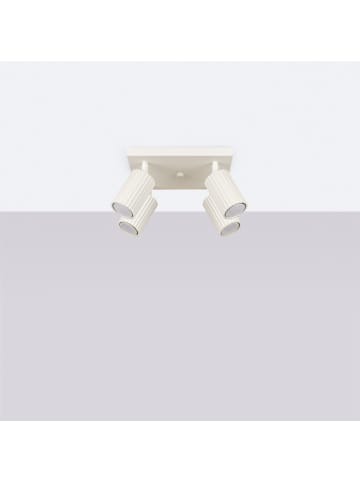 Licht-Erlebnisse Spot Strahler (B)25 x (L)25 x (H)16.5 cm in CremeCreme