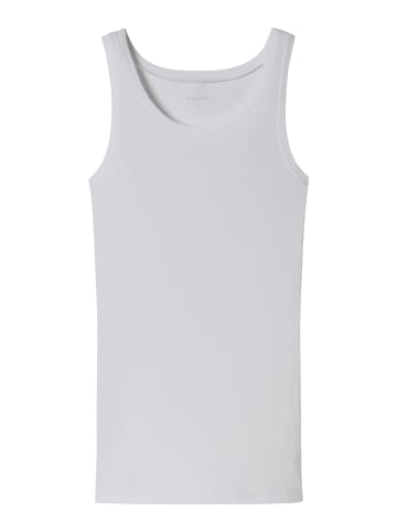 Schiesser Tanktop Pure Rib in Weiß