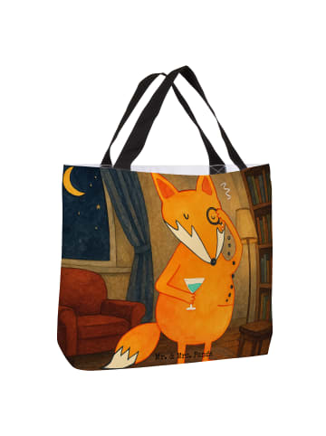 Mr. & Mrs. Panda Shopper Fuchs Lord Design ohne Spruch in Weiß