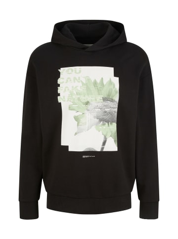 TOM TAILOR Denim Sweat-Shirt in schwarz