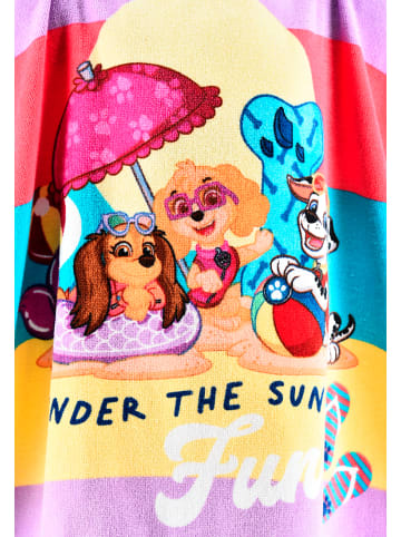 Paw Patrol Badeponcho Mädchen 55x110cm mit Kapuze in Mehrfarbig