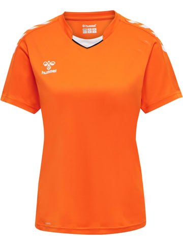 Hummel Hummel T-Shirt Hmlcore Multisport Damen Atmungsaktiv Schnelltrocknend in ORANGE TIGER