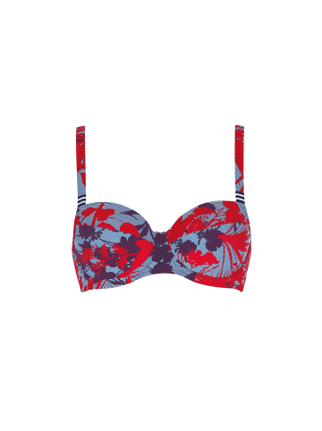 SUNFLAIR Mix&Match Bikini Top in nachtblau/rot