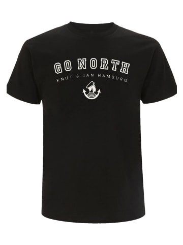 F4NT4STIC T-Shirt Go North in schwarz