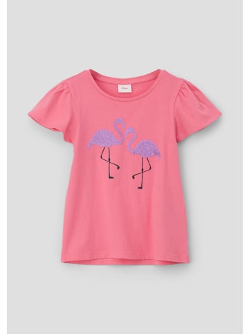 s.Oliver T-Shirt kurzarm in Pink