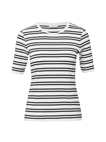comma Shirt in weiß schwarz