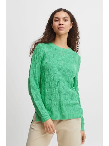 b.young Strickpullover BYMILJA STRUCTURE JUMPER - 20812775  Strickpullover mit Strukturmuster in Grün