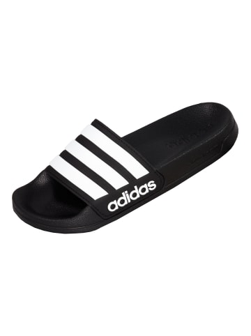 adidas Badeschuhe Adilette Shower in Schwarz