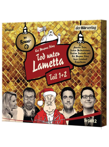 DHV Der Hörverlag Tod unter Lametta Teil 1 + 2 | Ein weihnachtlicher Krimi-Spaß. Mit Bonus-CD:...