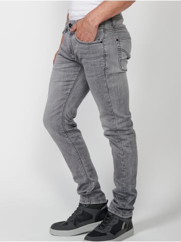 KOROSHI Jeans Slim Fit in grau