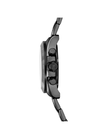 Festina Chronograph-Armbanduhr Festina Keramik dunkelgrau mittel (ca. 39mm)