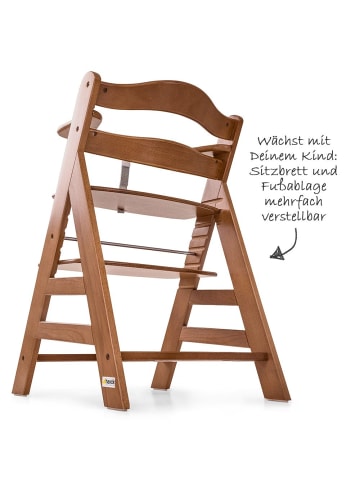 Hauck Hochstuhl Alpha Plus - Walnut in braun