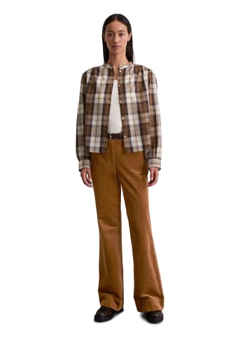 Marc O'Polo Karobluse relaxed in Medium Brown