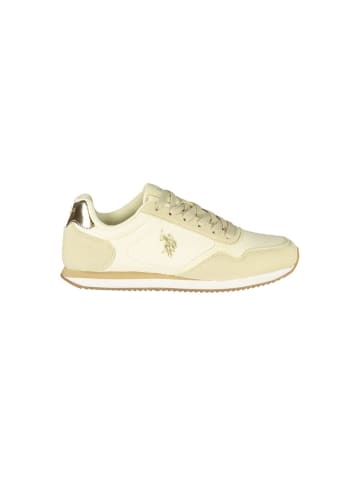 U.S. Polo Assn. Beige Damen Sneaker aus Polyurethan