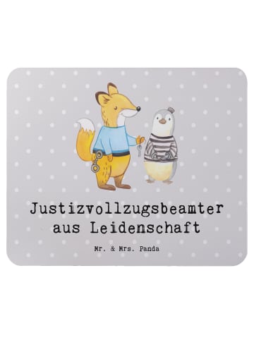 Mr. & Mrs. Panda Mauspad Justizvollzugsbeamter Leidenschaft mit ... in Grau Pastell