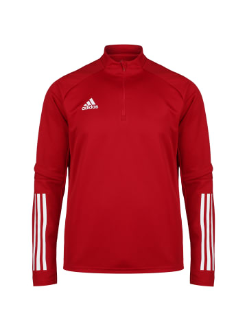 adidas Performance Sweatshirt Condivo 20 in rot / weiß