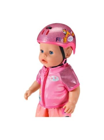 Zapf Puppen Fahrradhelm in Pink