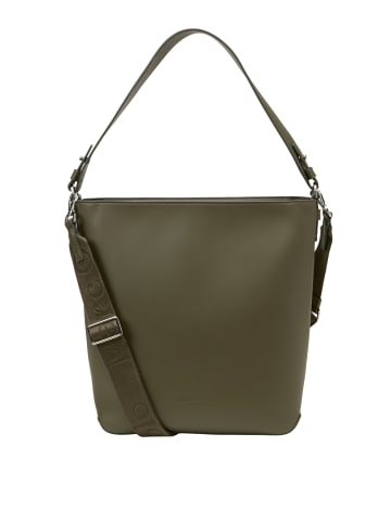 Marc O'Polo Hobo Bag in dark mossy olive