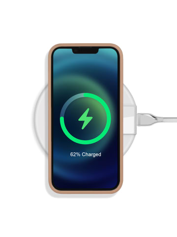 Platyne Feste Silikonhülle für iPhone 13 Pro Max in Gold