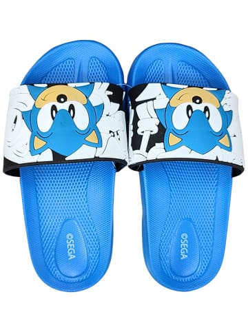 Sonic Badelatschen Sonic The Hedgehog in Blau