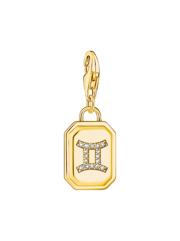 Thomas Sabo Charm-Anhänger in gold, weiß