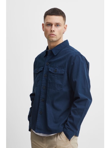 BLEND Langarmhemd BHShirt - 20715170  Langarmhemd mit Brusttasche in Blau
