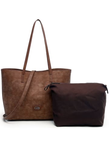 collezione alessandro Handtasche " Milano " in braun