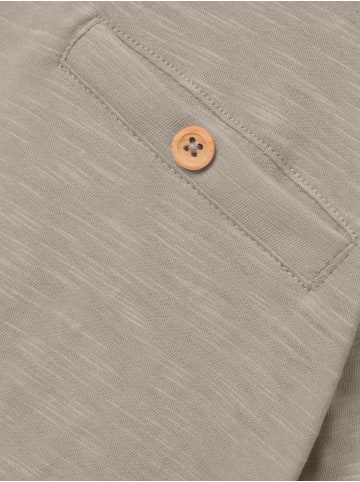 name it T-Shirt 2er-Set Kurzarm Rundhals Knopf-Detail in Grün-Blau