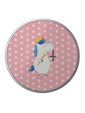 Mr. & Mrs. Panda Aufbewahrungsbox Einhorn König mit Schwert ohne... in Rot Pastell