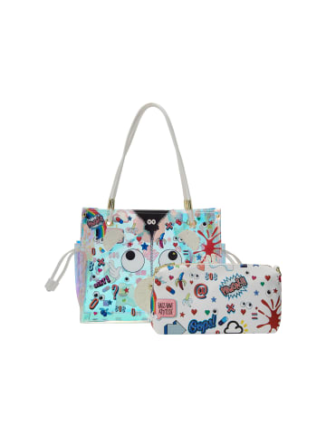 myMo Handbag Handbag in Blue Multicolor