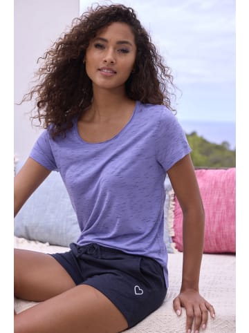 Vivance Active Shorty in lila-meliert
