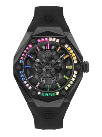 Philipp Plein Analoguhr für Herren in Schwarz