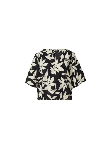 S.OLIVER RED LABEL Halbarmbluse in schwarz2