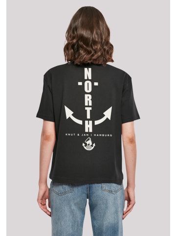 F4NT4STIC Everyday T-Shirt North Anchor with Ladies Everyday Tee in schwarz