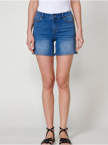 KOROSHI Jeans shorts in blau