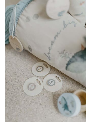 leevje Brosche Number One in lavender