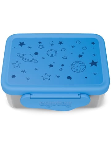Ergobag Edelstahl Brotdose Sterne in blau