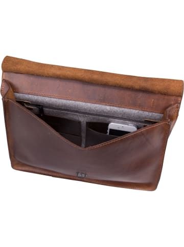 Harold's Umhängetasche Aberdeen 2908 Messengerbag S in Braun