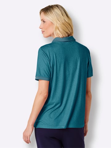 WITT WEIDEN Funktionsshirt in türkis-meliert