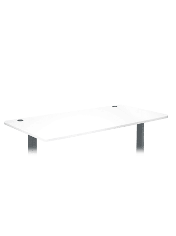 MCW Tischplatte D40 für Schreibtische, Weiß