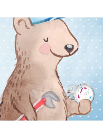 Mr. & Mrs. Panda stopfen waschbecken Einhörner Umarmen ohne Spruch in Weiß