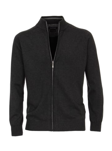 CASAMODA Strickjacke uni 004450 in Grau