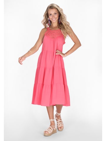 IZIA Women Dress in coral