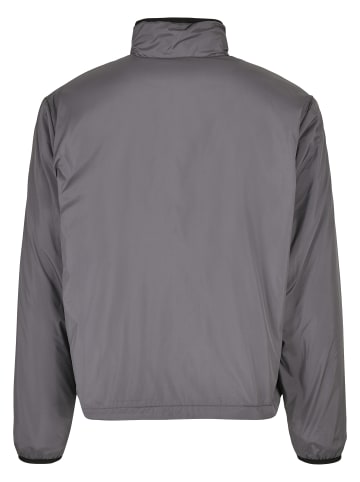 Urban Classics Fleece Jackets in darkkhaki/asphalt