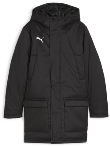 Puma Winterjacke "TeamFinal Winter Jacket Jr" in Schwarz