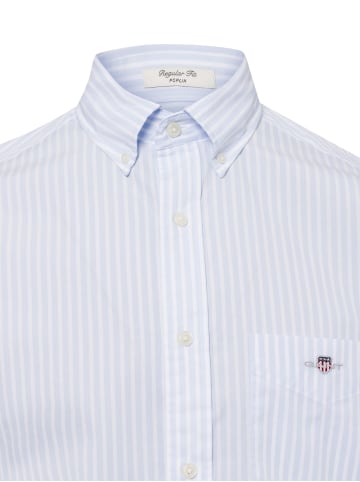 Gant Hemd in weiß hellblau