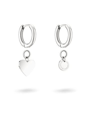 LIEBESKIND BERLIN Ohrringe Layered Love in silber