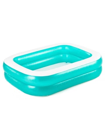 Bestway Bestway® Family Pool 200 x 146 x 48 cm, türkis, eckig in Blau ab 6 Jahre